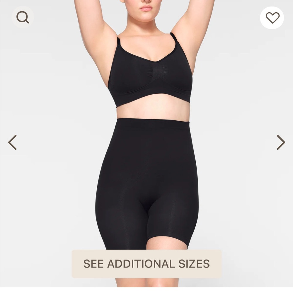 Seamless Sculpt Mid Thigh Short 2XL